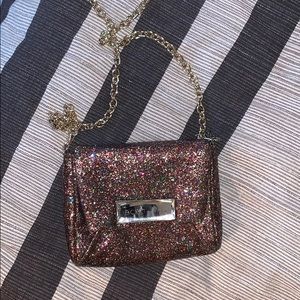 GLITTER PURSE BCBG